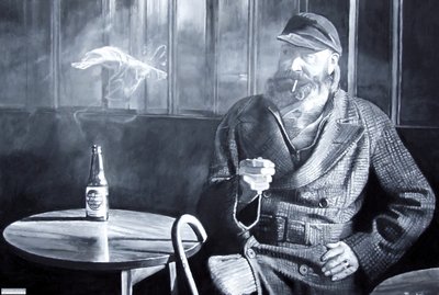 Captain Birdseye, 2008 by Kevin Guild of Railway Artist Parrish